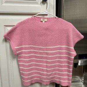 ENTRO Pink Cotton Sweater